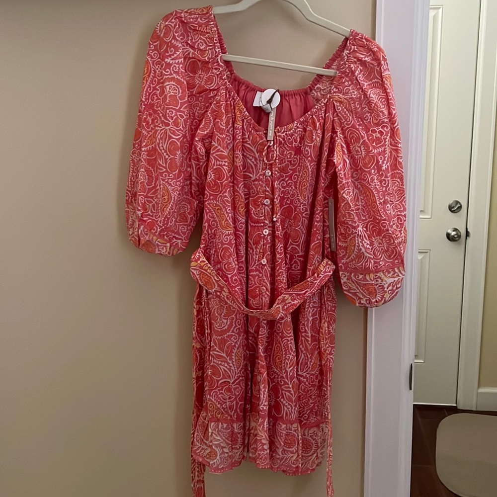 Cleobella grace mini dress blossom xs nwt